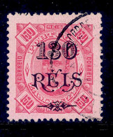 ! ! Zambezia - 1903 D. Carlos 130 R - Af. 38 - Used - Sambesi (Zambezi)