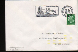 Enveloppe Avec Indexation. Y & T N°1536A. Champagne Sur Oise - Briefe U. Dokumente