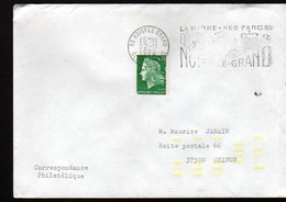 Enveloppe Avec Indexation. Y & T N°1536A. Noisy Le Grand - Briefe U. Dokumente