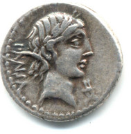 VIBIA PANSA REPUBBLICA ROMANA DENARIO ARGENTO 90 AVANTI CRISTO - Republic (280 BC To 27 BC)