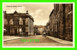 FORRES, SCOTLAND - TOLBOOTH STREET, ANIMATED -  R. H. ROSS STATIONER - - Moray