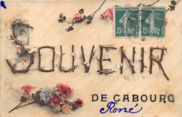 14-CABOURG- SOUVENIR DE CABOURG - Cabourg