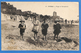 17 - Charente Maritime - Fouras - Plage Et Semaphore  (N3433) - Fouras-les-Bains