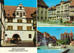 AK DDR Mühlhausen Thomas-Müntzer-Stadt 1980 MBK Rathaus Plätze - Bild Und Heimat Reichenbach - Mühlhausen