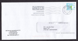 Netherlands: Cover, 2021, 1 Stamp, Cancel Postage Controlled, Postage Control (traces Of Use) - Brieven En Documenten