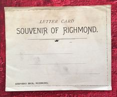 ✔️Letter Postcard Carte Postale Amérique Etats-Unis VA - Virginia Richmond-☛Souvenir New Not Traveled .Neuve Non Voyagé- - Richmond