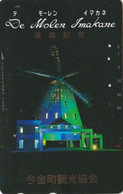 Télécarte JAPON / 430-7867 - MOULIN  - IMAKANE MILL JAPAN Free Phonecard - MÜHLE - MOLEN - MOLINO - 170 - Paesaggi