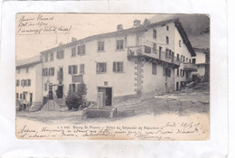 CPA :  14 X 9  -  Bourg  St. Pierre  -  Hôtel Du Déjeuner De Napoléon I - Bourg-Saint-Pierre 