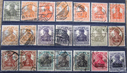 DR Germania Lot Mit Mi.Nr. 98-106 Gestempelt M€ 68,-- - Used Stamps
