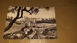 CARTOLINA URBINO PANORAMA- VIAGGIATA ANNI 50- FRANCOBOLLO ASPORTATO - Rovigo