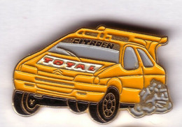 V47 Pin's Rare Citroën VISA Rallye Pub Carburant TOTAL Achat Immédiat - Citroën