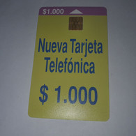 Chile-(cl-tlf-01)-nueva Tarjeta-(67)-($1.000)-(G02645521)-(6/1999)-(look Out Side)-used Card+1card Prepiad Free - Chile