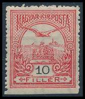 ** 1913 Turul 10f Alul Fogazatlan Bélyeg - Other & Unclassified