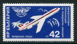 BULGARIA 1984 Civil Aviation Organisation 40th Anniversary   MNH / **  Michel 3323 - Neufs