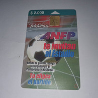 Chile-(cl-tlf-008a)-ANFP-(80)-($2.000)-(G03006054)-(10/1999)-(600.000)-used Card+1card Prepiad Free - Chile