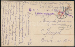 1916 Tábori Posta Képeslap "K.U.K. I. BAON 3 86 / FELDKOMPAGNIE" - Other & Unclassified