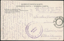 1916 Tábori Posta Képeslap "M. KIR. VII/4. NÉPFÖLKE(LŐ GYALOG) ZÁSZLÓALJ / GAZDASÁGI HIVATAL" - Other & Unclassified