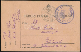 1916 Tábori Posta Levelezőlap "KOMMANDO DES K.U.K. FELDSPITALS NR. 6/5." - Other & Unclassified