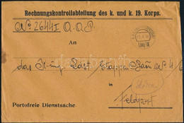 1916 Tábori Posta Levél "HP 400/II" - Other & Unclassified