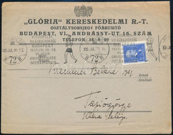 1935 Nyomtatvány Arcképek 4f Bérmentesítéssel / Printed Matter With Mi 491 Franking "VI. FŐISKOLAI VILÁGBAJNOKSÁG BUDAPE - Altri & Non Classificati