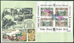 1995/E1a Hohe Rinne Centenárium Emlékív FDC (6.000) - Altri & Non Classificati