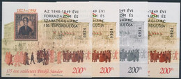 ** 1998 Szabadságharc 4 Db-os Emlékív Garnitúra (35.000) - Altri & Non Classificati