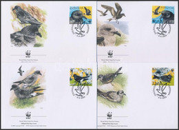 2005 WWF: Madarak Sor 4 Db FDC-n Mi 530-533 - Altri & Non Classificati