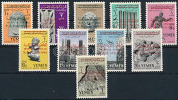 ** 1963 Szobrok, Forgalmi Sor Mi 256-265 - Other & Unclassified