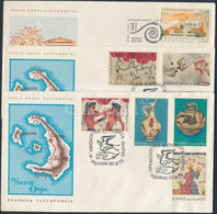 1973 Teljes évfolyam Kiadásai 14 Db FDC-n - Other & Unclassified