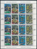 ** 1989 Athén Rendezi A '96-os Olimpiát Kisív, Athen Organized By The '96 Olympics Minisheet Mi 1717 A-1720 A - Other & Unclassified