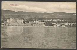 Porto Re (Portore) View From The Sea, Old PPC From 1908, Send To Holland - Croatia