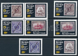 ** 1984 UPU, Hamburg Sor + Négyestömb Mi 15-18 - Other & Unclassified