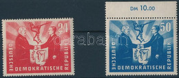 ** 1951 Német-lengyel Barátság Sor Mi 284-285 - Other & Unclassified