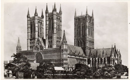 Lincoln Cathedral From South West - Lincoln