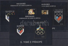 ** 1992 Téli Olimpiai Játékok, Nagano Blokkok Mi 267-269 - Altri & Non Classificati