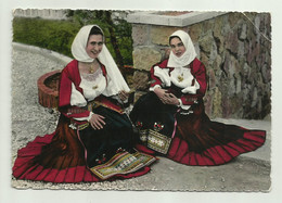 Delcampe - COSTUMI SARDI NUORO - COSTUME ANTICO DA SPOSA    VIAGGIATA  FG - Nuoro