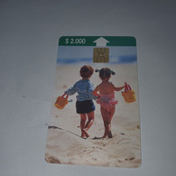 Chile-(cl-ctc-030)-children-(101)-($2.000)-(?)-(6/1997)-(80.000)-used Card+1card Prepiad Free - Chili