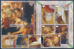 ** 2006 Karácsony: Rubens Festmények Sor + Kisív Mi 1824-1831 + Blokk Mi 232 - Andere & Zonder Classificatie