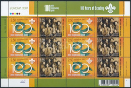 ** 2007 Európa - Cserkész Kisív Mi 856-857 - Other & Unclassified