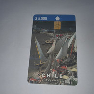 Chile-(cl-ctc-049)-angelmo2-(106)-($5.000)-(5CTCA00174318)-(7/1998)-(25.000)-used Card+1card Prepiad Free - Chili