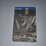 Chile-(cl-ctc-049)-angelmo2-(108)-($5.000)-(5CTCA00481137)-(7/1998)-(25.000)-used Card+1card Prepiad Free - Cile