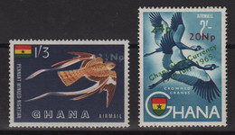 Ghana - PA N°13 + 14 - Faune - Oiseaux - Cote 15€ - ** Neuf Sans Charniere - Ghana (1957-...)