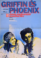 1978 Griffin és Phoenix, Amerikai Film Plakát, Főszerepben: Peter Falk, Jelzett (GK), Hajtott, Kis Gyűrődésekkel, 56,5x4 - Altri & Non Classificati