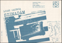 1983 Szemadám György (1947-) Munkácsy Mihály-díjas Magyar Festőművész A Budapesti Liget-Galérában Rendezett Kiállításána - Altri & Non Classificati