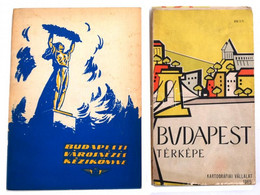 Budapesti Városnézés Kézikönyve. Bp.,1960, IBUSZ. Kiadói Papírkötés. Megjelent 500 Példányban. +1965 Budapest Térkép, Bp - Unclassified