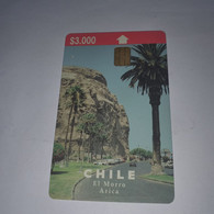 Chile-(cl-ctc-0047)-el Morro Arica2-(114)-($3.000)-(3CTCA00115595)-(7/1998)-(50.000)-used Card+1card Prepiad Free - Cile