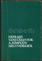 Viga Gyula, Szabadfalvi József: Néprajzi Tanulmányok A Zempléni Hegyvidékről. Miskolc, 1981, Herman Ottó Múzeum. Fekete- - Unclassified