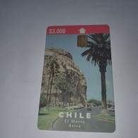 Chile-(cl-ctc-0047)-el Morro Arica2-(115)-($3.000)-(3CTCA00109662)-(7/1998)-(50.000)-used Card+1card Prepiad Free - Cile