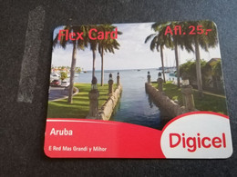 ARUBA PREPAID CARD FLEXCARD  DATE 24/12/2012  Look At Sea            AFL25,-    Fine Used Card  **4996** - Aruba