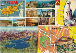 **, * 30 Db MODERN Motívum Képeslap: Térképek / 30 Modern Motive Postcards: Maps - Non Classificati